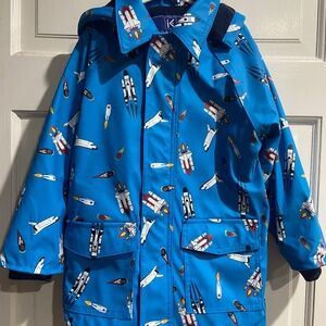 Korango Boys Spaceship Raincoat